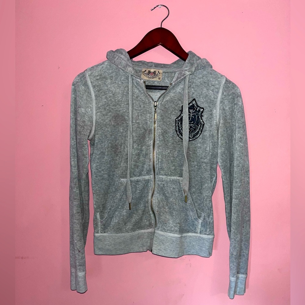 Gray Soft Juicy Couture Jacket